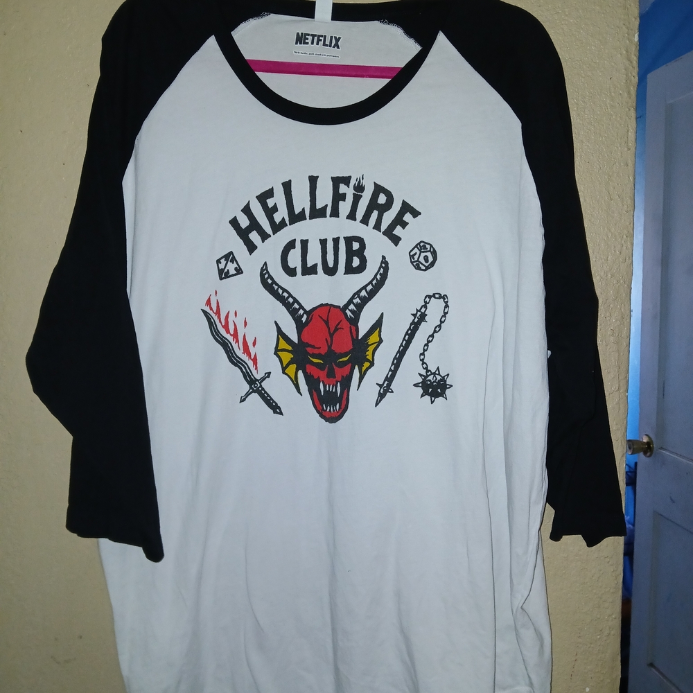 Netflix Hellfire Club Raglan Shirt